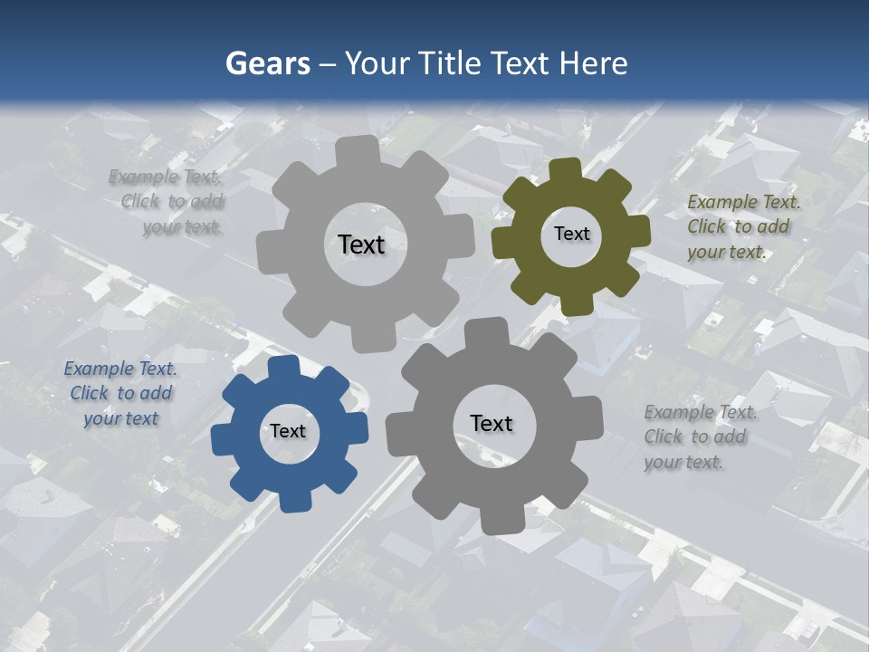Housing Suburb Sub PowerPoint Template