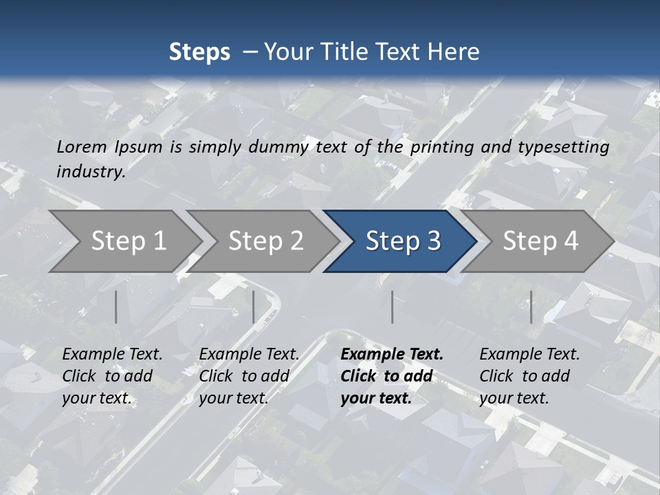 Housing Suburb Sub PowerPoint Template
