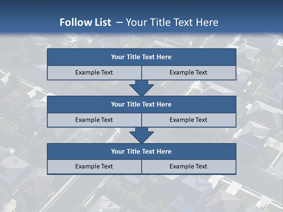 Housing Suburb Sub PowerPoint Template