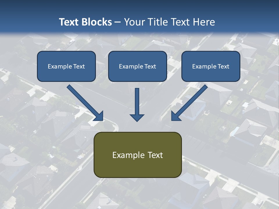 Housing Suburb Sub PowerPoint Template