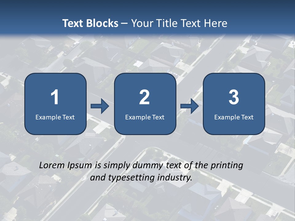 Housing Suburb Sub PowerPoint Template