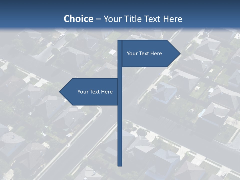 Housing Suburb Sub PowerPoint Template