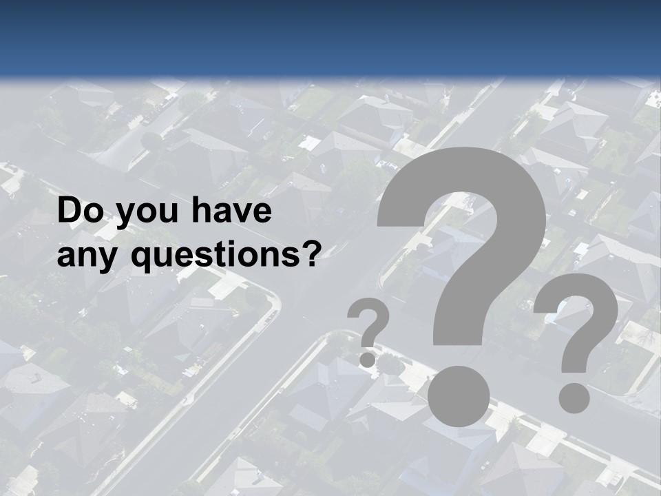 Housing Suburb Sub PowerPoint Template