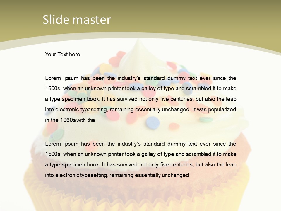 Lake Jump Road PowerPoint Template