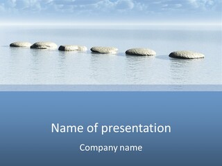 Lake Jump Road PowerPoint Template