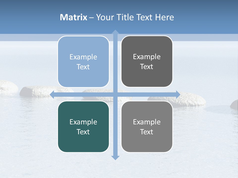 Lake Jump Road PowerPoint Template