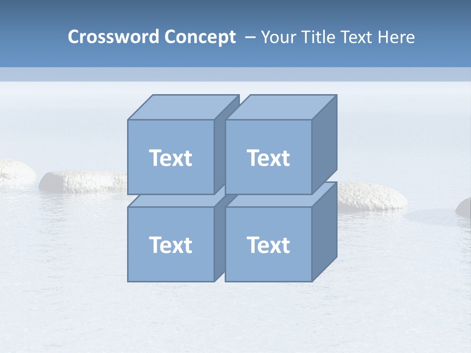 Lake Jump Road PowerPoint Template