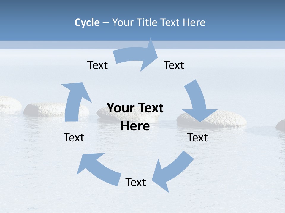 Lake Jump Road PowerPoint Template