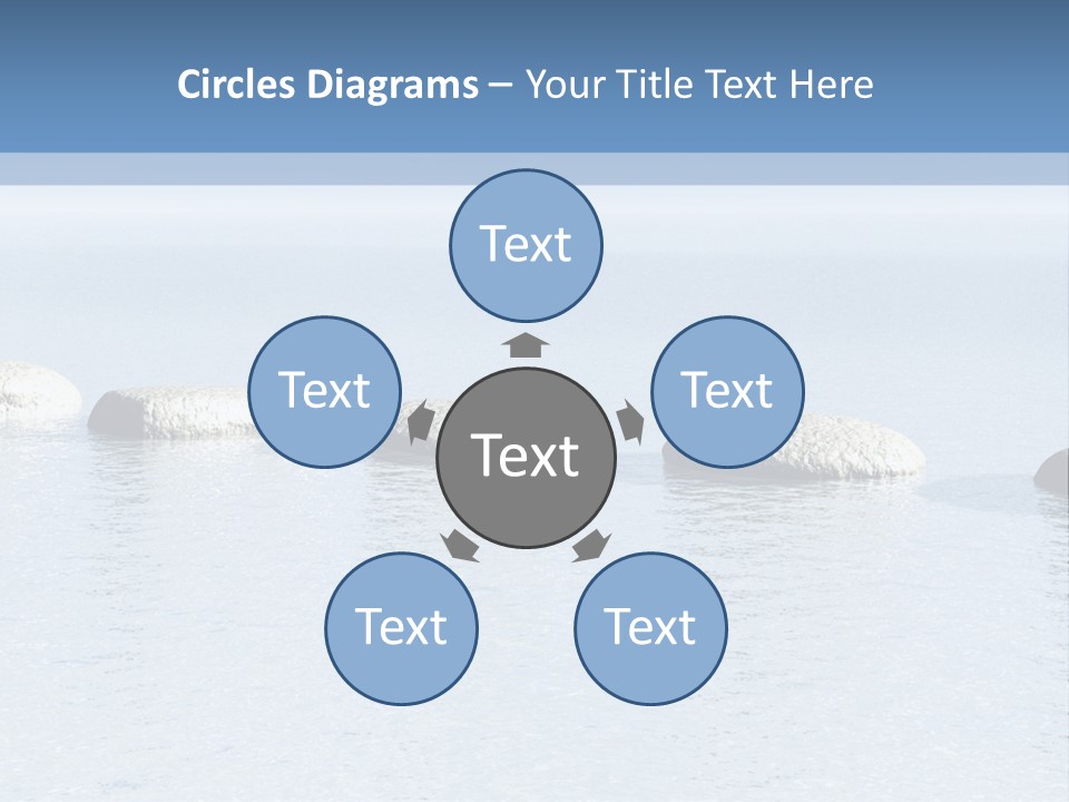 Lake Jump Road PowerPoint Template