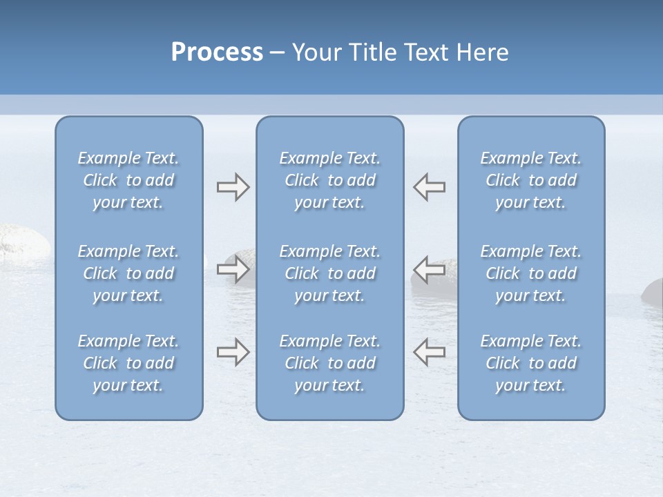 Lake Jump Road PowerPoint Template