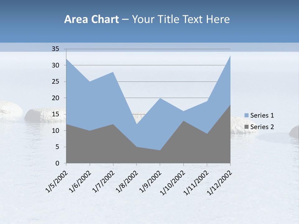 Lake Jump Road PowerPoint Template