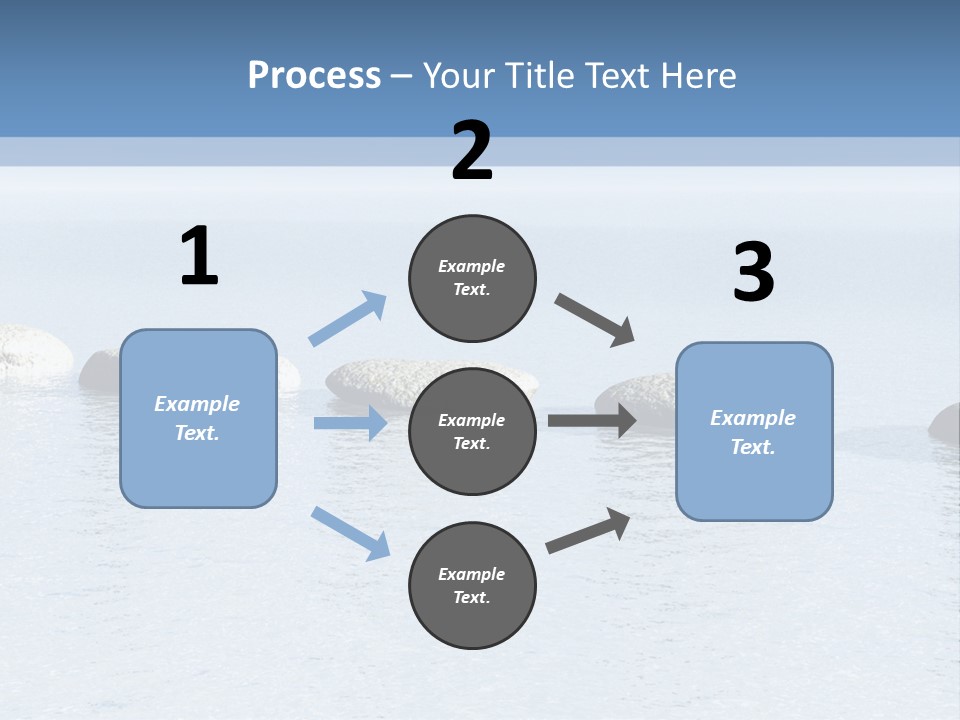 Lake Jump Road PowerPoint Template