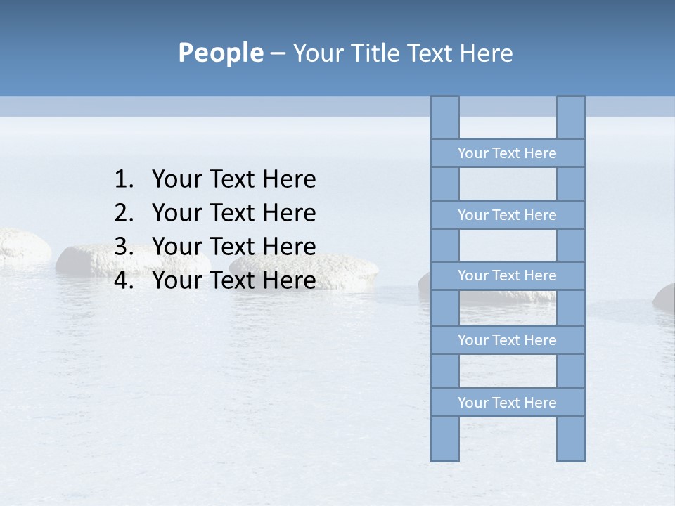 Lake Jump Road PowerPoint Template