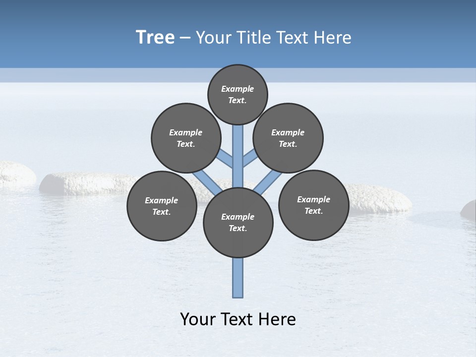 Lake Jump Road PowerPoint Template