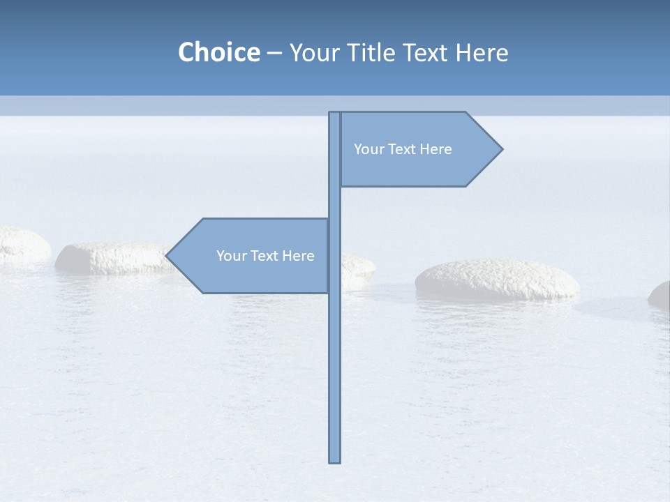 Lake Jump Road PowerPoint Template