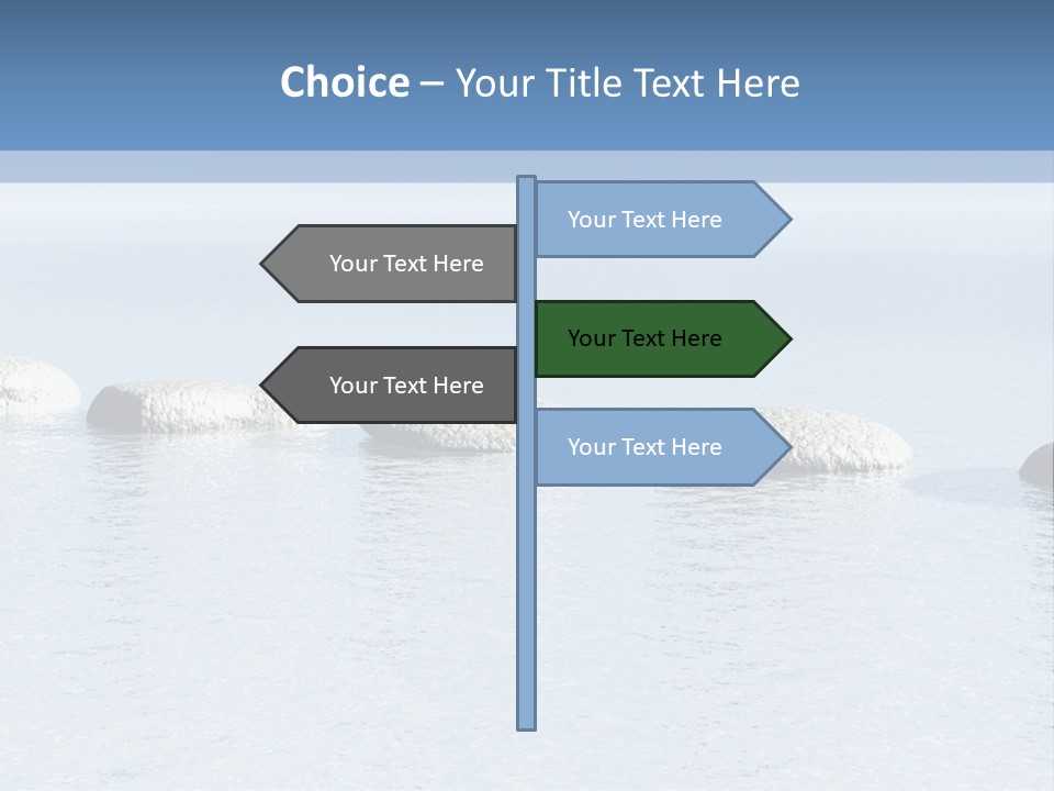 Lake Jump Road PowerPoint Template