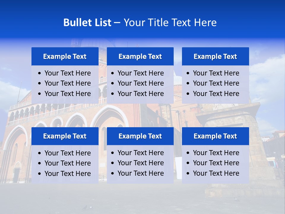Catholic Cathedral Religious PowerPoint Template