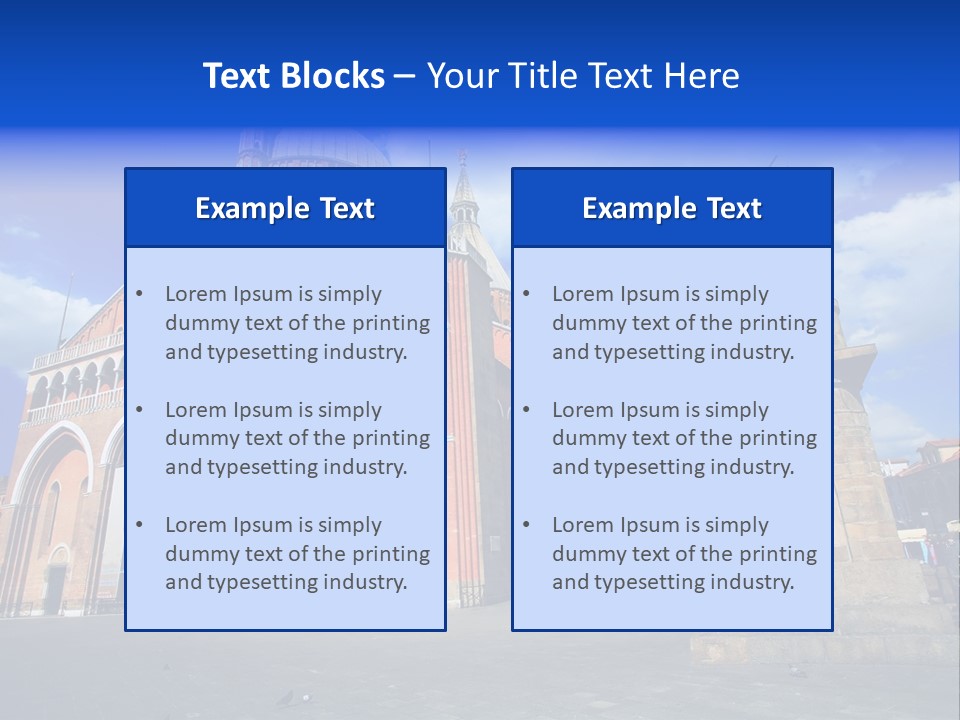 Catholic Cathedral Religious PowerPoint Template