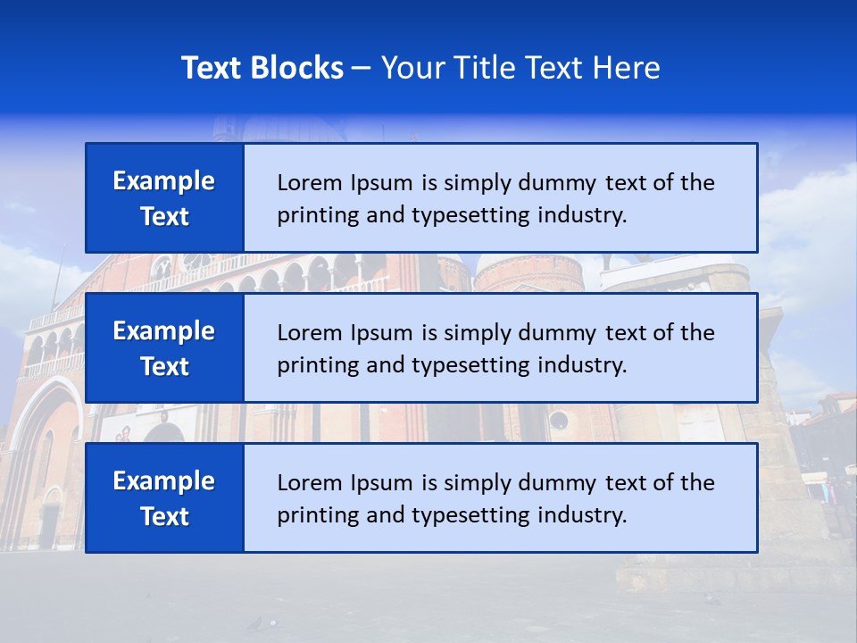 Catholic Cathedral Religious PowerPoint Template