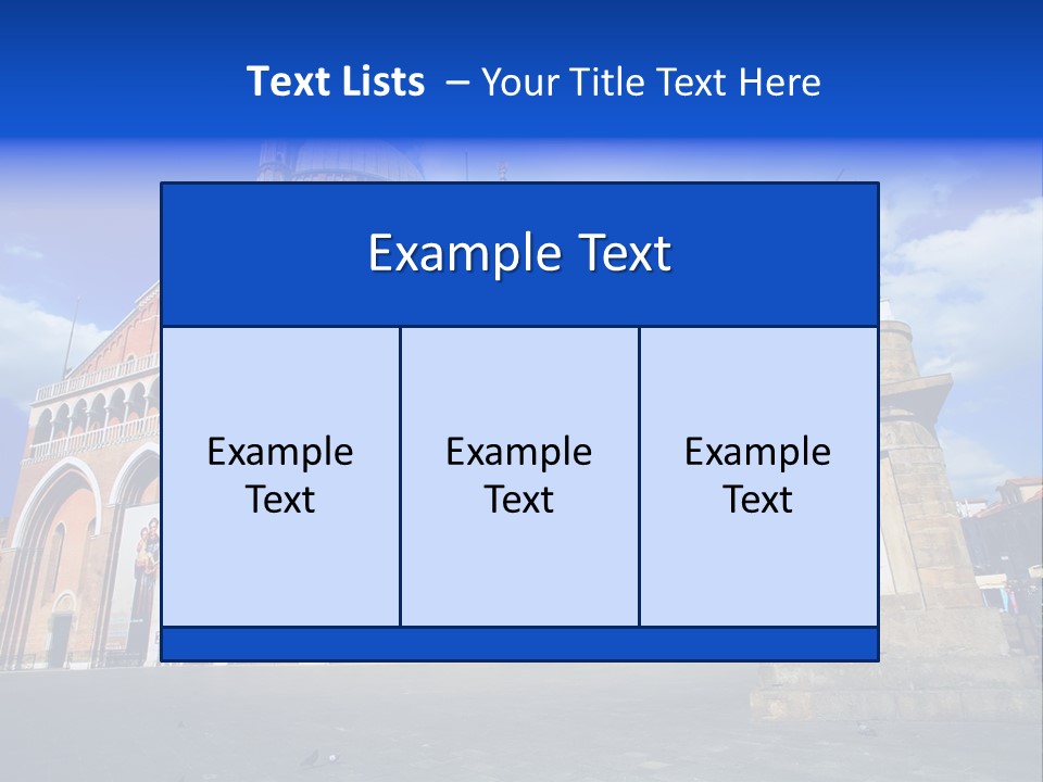 Catholic Cathedral Religious PowerPoint Template