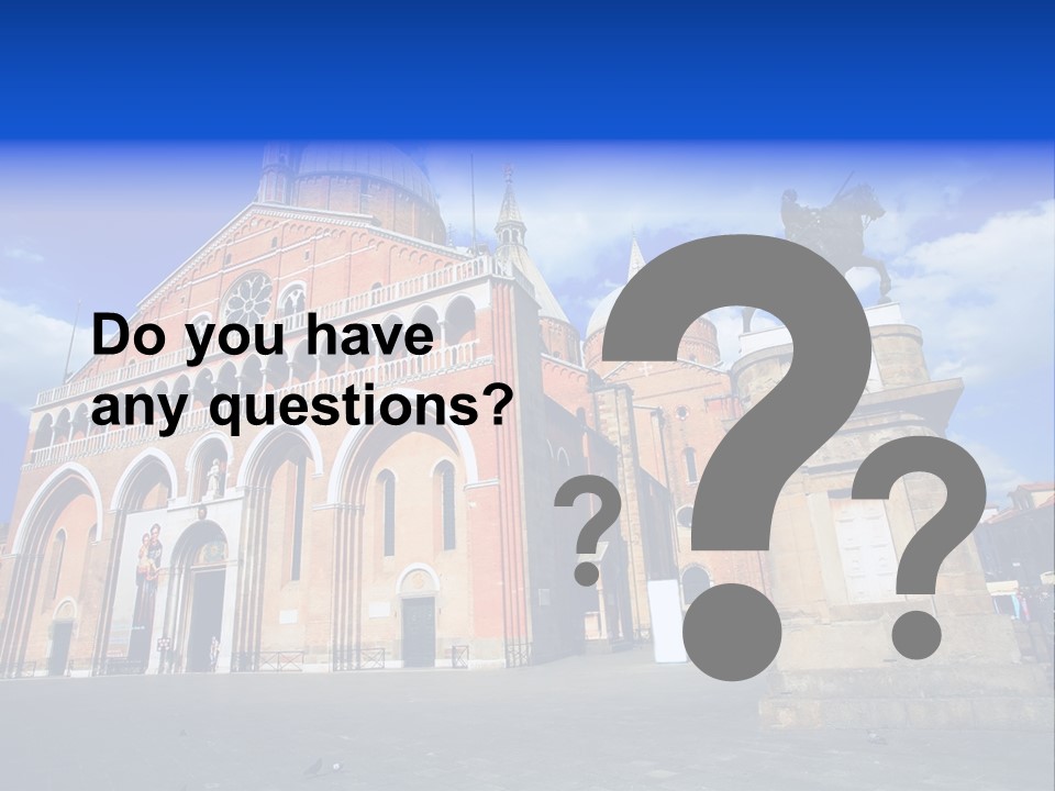 Catholic Cathedral Religious PowerPoint Template