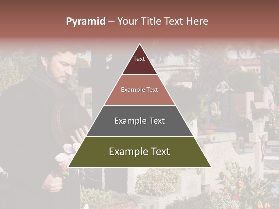 Cemetery Passed Vault PowerPoint Template