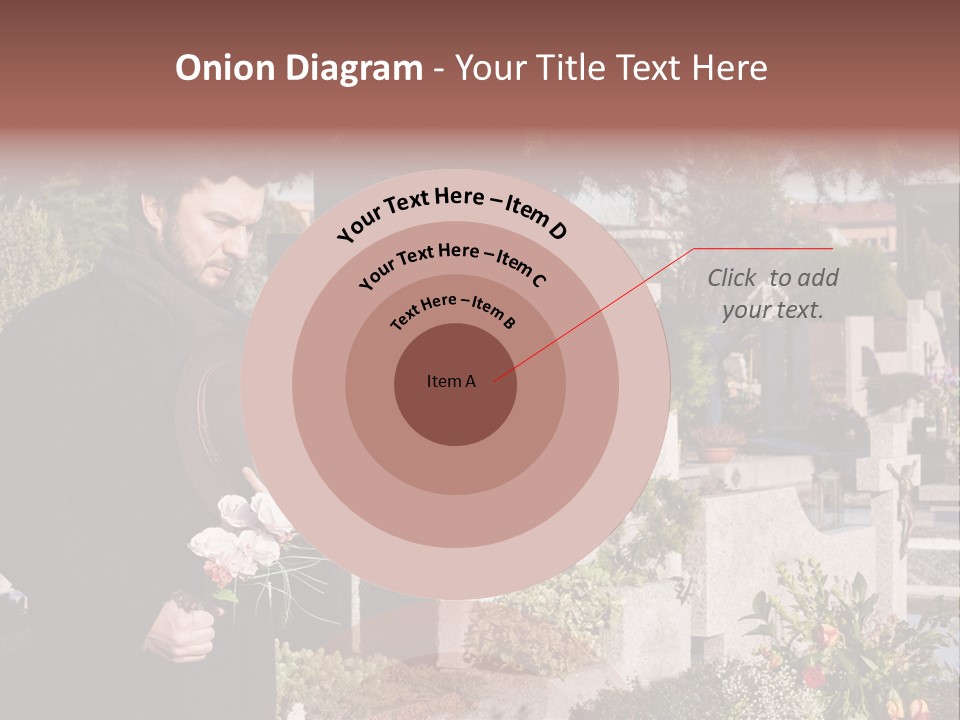 Cemetery Passed Vault PowerPoint Template