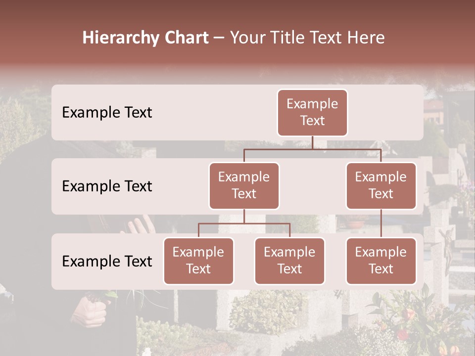 Cemetery Passed Vault PowerPoint Template