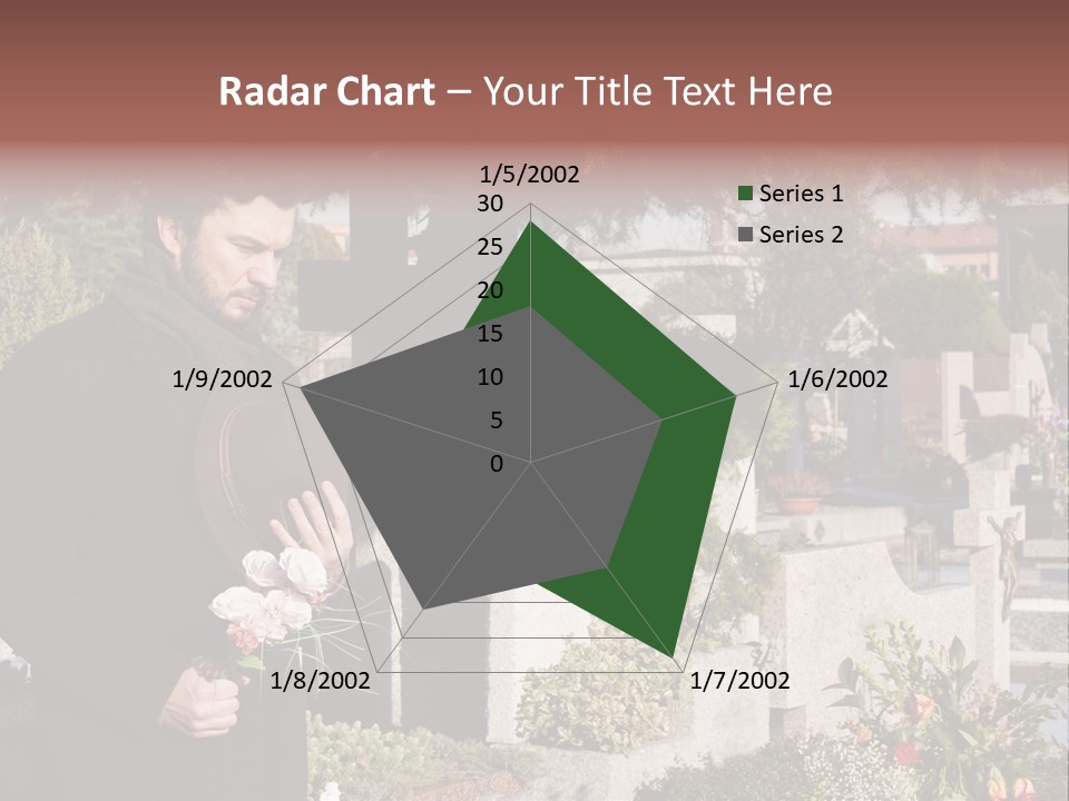 Cemetery Passed Vault PowerPoint Template