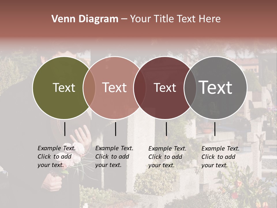 Cemetery Passed Vault PowerPoint Template