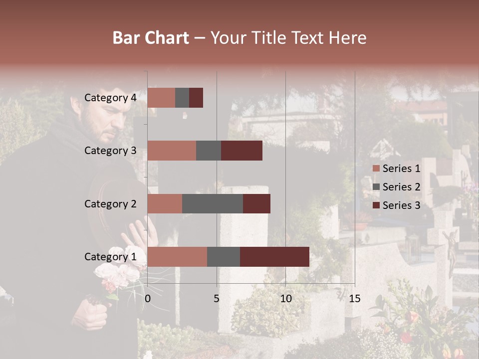 Cemetery Passed Vault PowerPoint Template