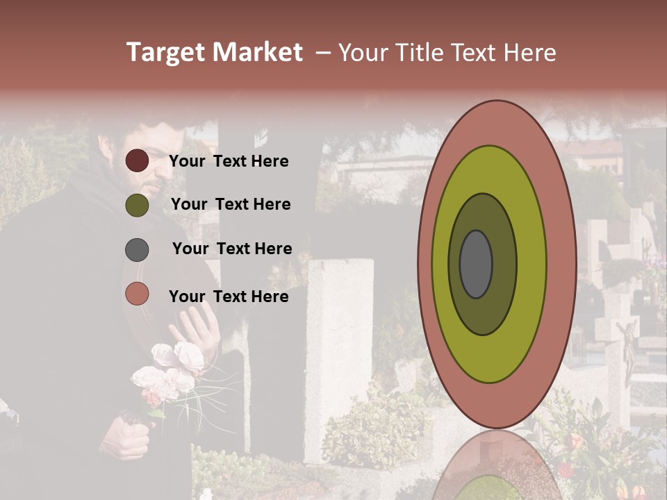 Cemetery Passed Vault PowerPoint Template