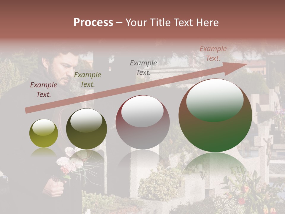 Cemetery Passed Vault PowerPoint Template