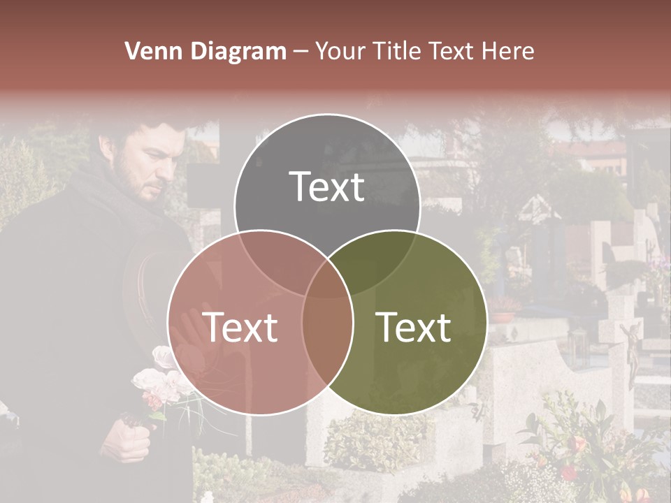 Cemetery Passed Vault PowerPoint Template