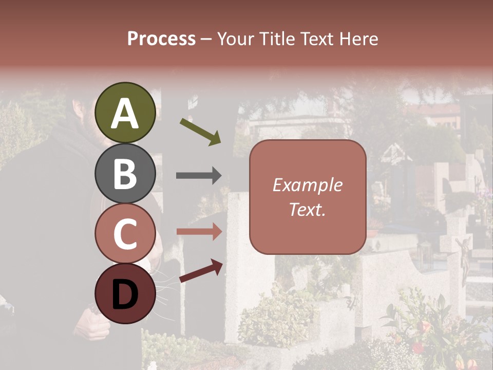 Cemetery Passed Vault PowerPoint Template