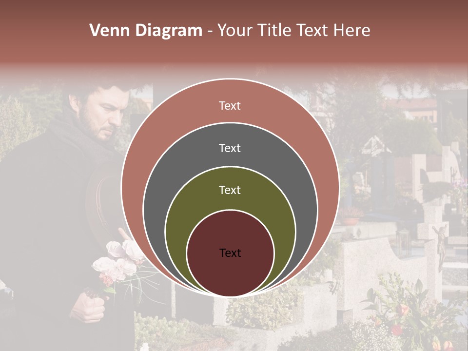 Cemetery Passed Vault PowerPoint Template