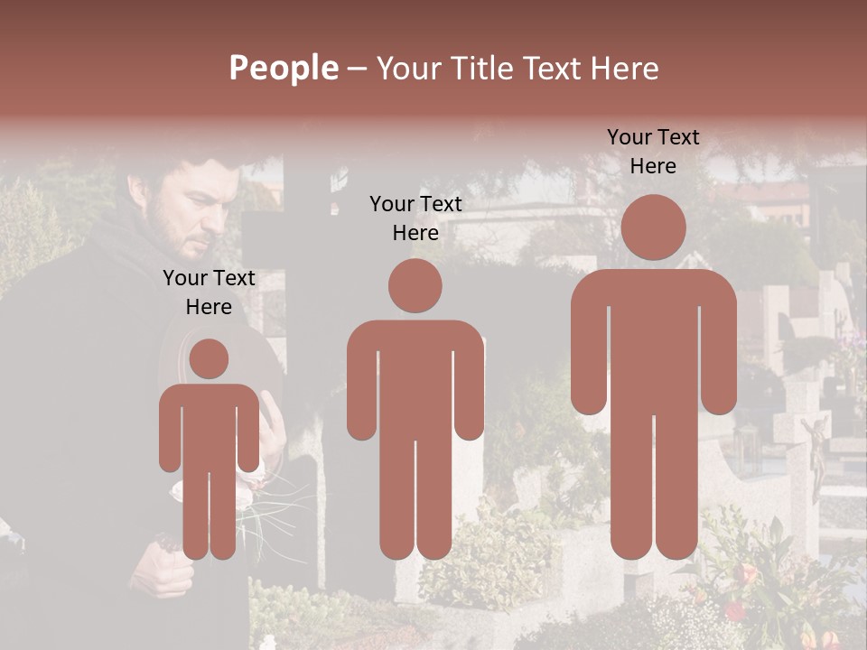 Cemetery Passed Vault PowerPoint Template