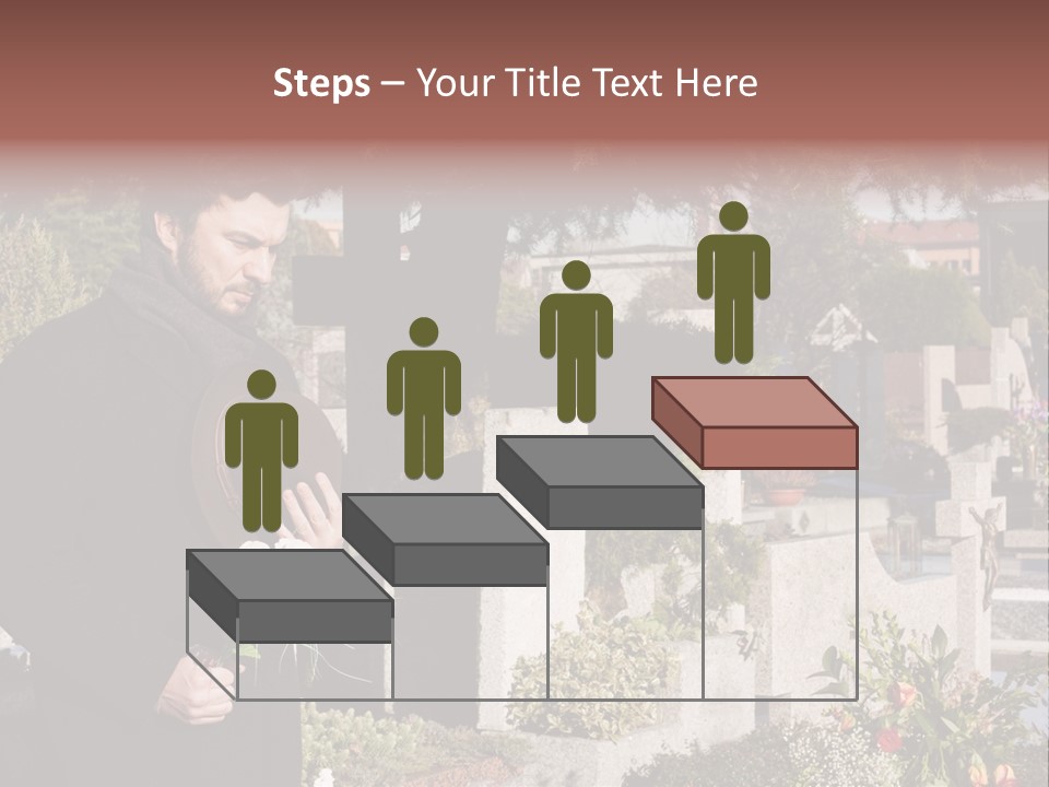 Cemetery Passed Vault PowerPoint Template
