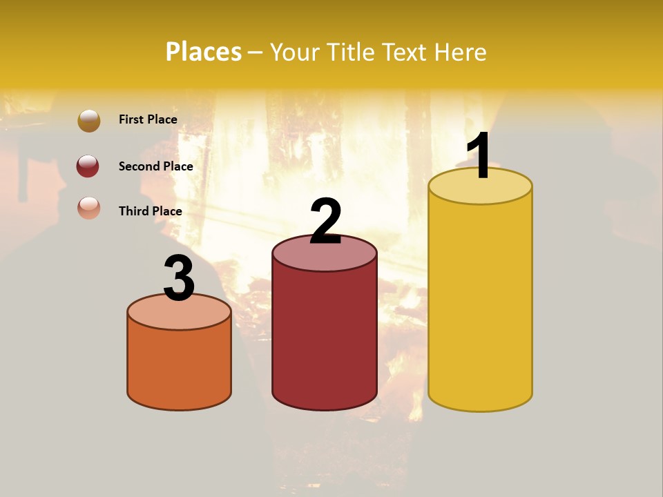 Gradient Symbol White PowerPoint Template