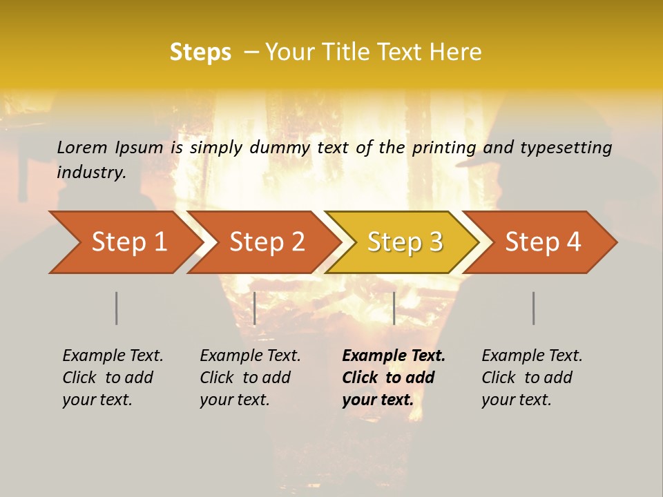 Gradient Symbol White PowerPoint Template