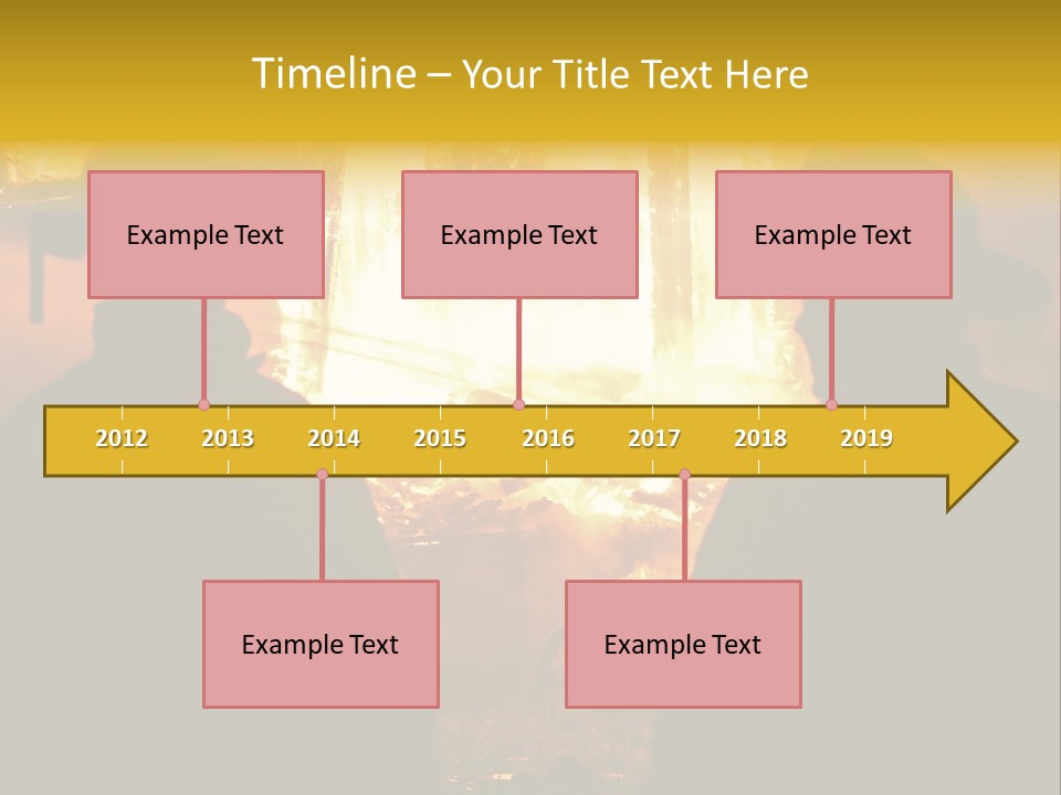 Gradient Symbol White PowerPoint Template