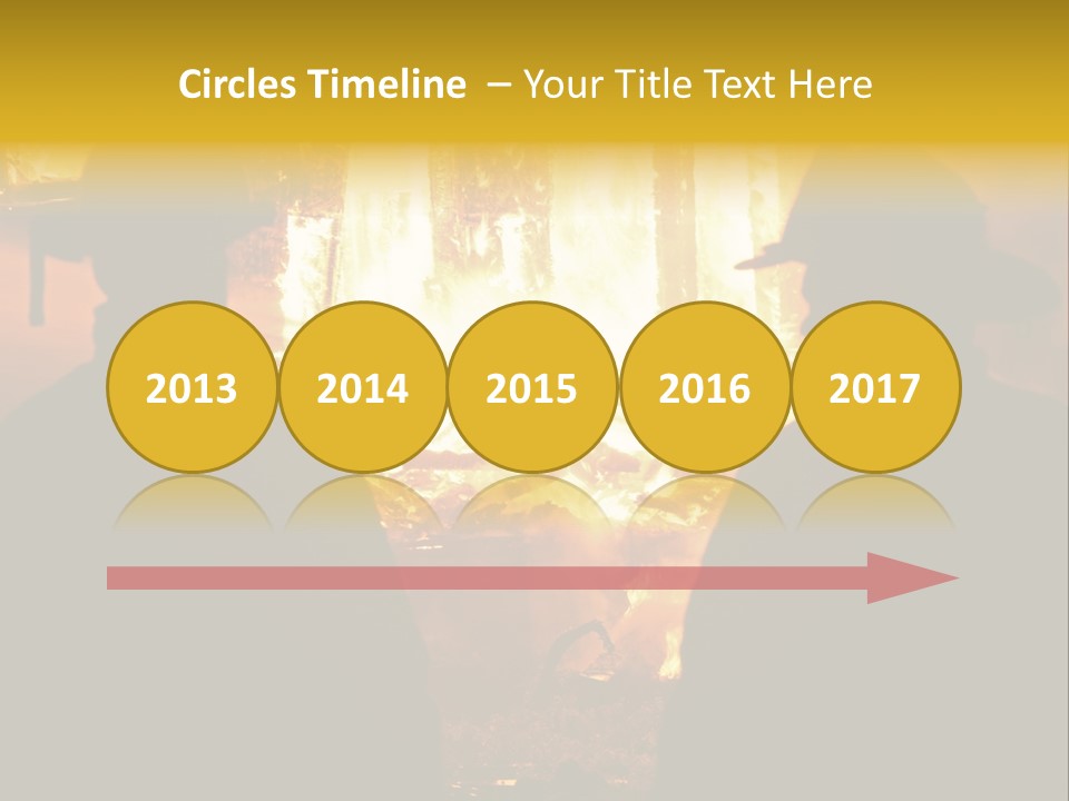 Gradient Symbol White PowerPoint Template