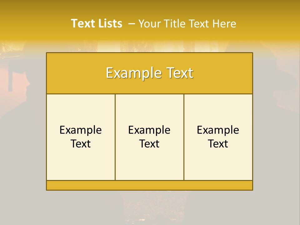 Gradient Symbol White PowerPoint Template