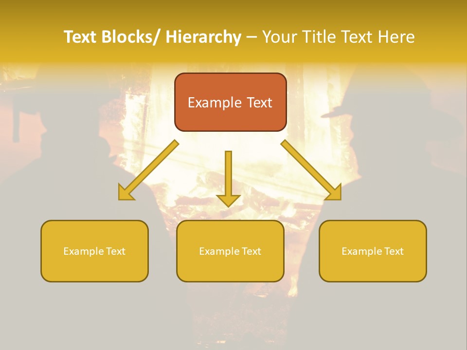 Gradient Symbol White PowerPoint Template