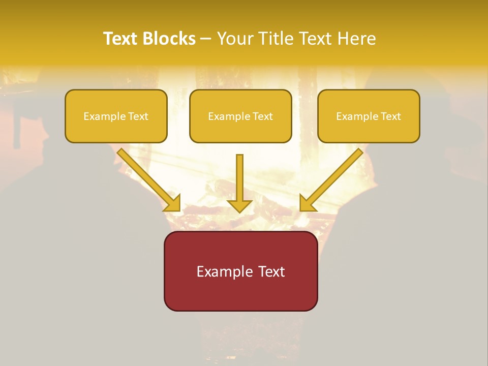 Gradient Symbol White PowerPoint Template