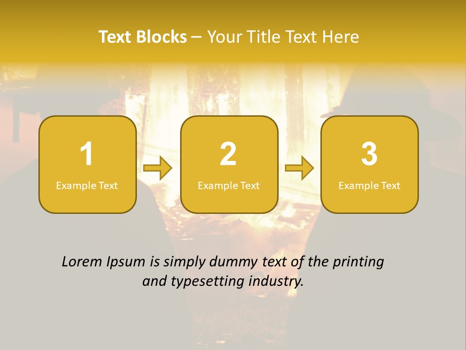 Gradient Symbol White PowerPoint Template
