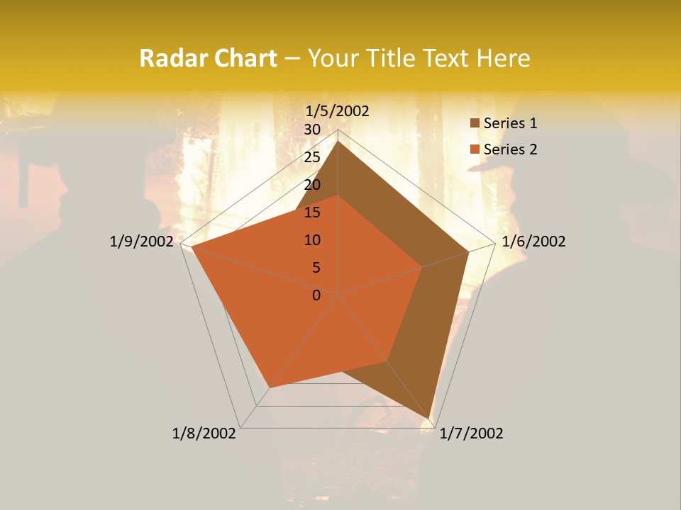 Gradient Symbol White PowerPoint Template