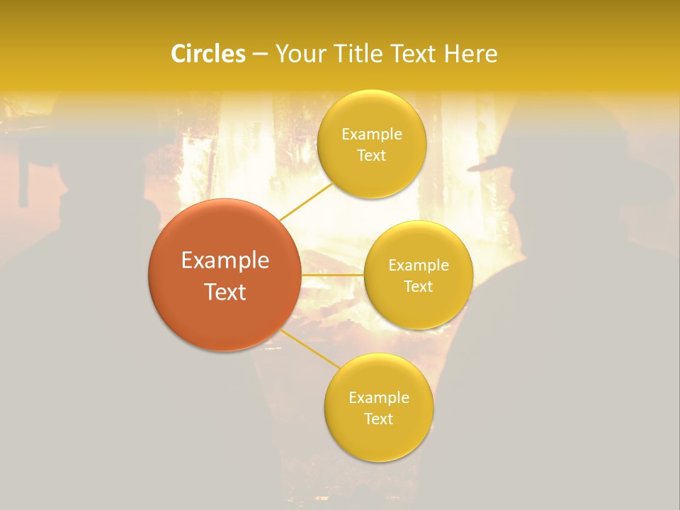 Gradient Symbol White PowerPoint Template