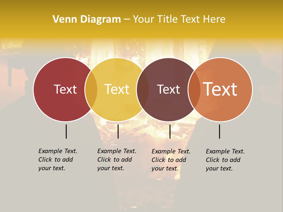 Gradient Symbol White PowerPoint Template