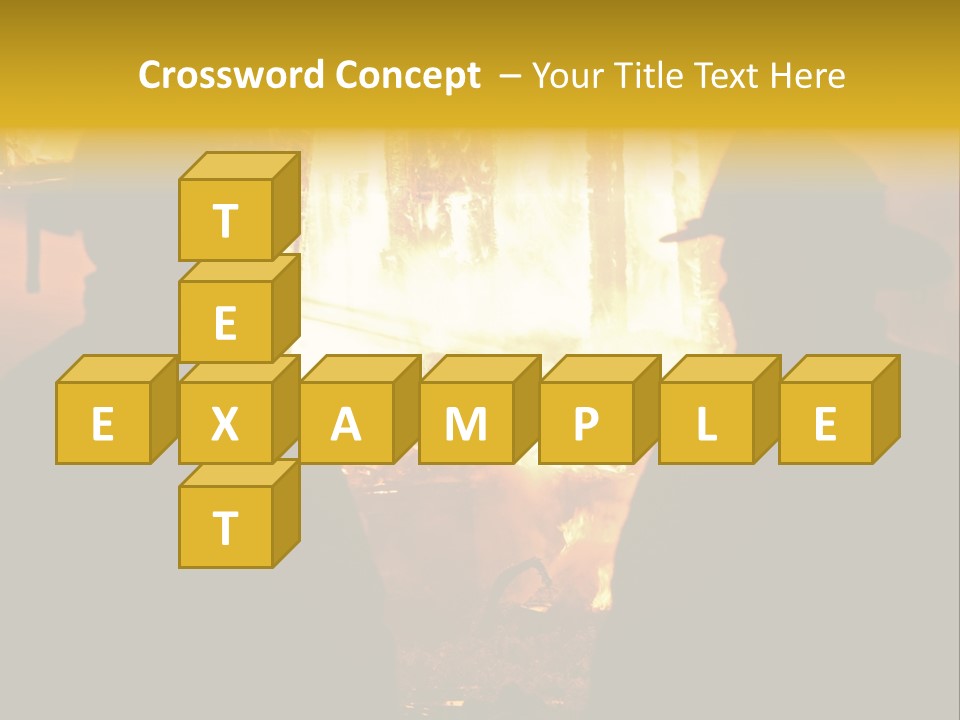 Gradient Symbol White PowerPoint Template